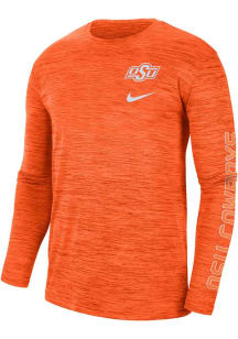 Nike Oklahoma State Cowboys Orange Velocity Legend GFX Long Sleeve T-Shirt