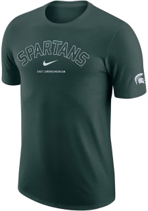 Nike Michigan State Spartans Green DriFIT DNA Short Sleeve T Shirt