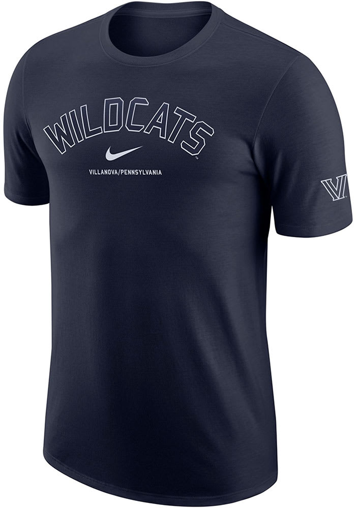 Nike Villanova Wildcats Navy Blue DriFIT DNA Short Sleeve T Shirt
