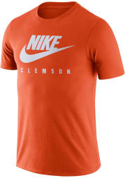 Nike Clemson Tigers Orange Essential Futura Short Sleeve T Shirt