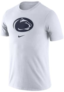 Nike Penn State Nittany Lions White Essential Logo Short Sleeve T Shirt