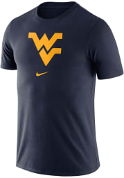 Nike West Virginia Mountaineers Navy Blue Essential Logo Short Sleeve T Shirt