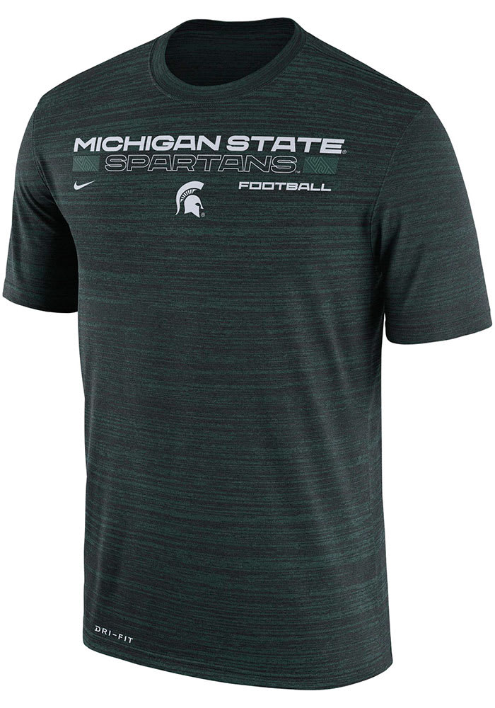 Nike Michigan State Spartans Velocity Legend Football Short Sleeve