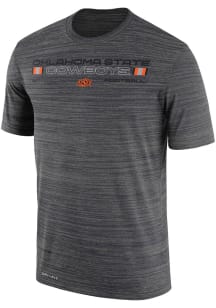 Nike Oklahoma State Cowboys Grey Velocity Legend Football Short Sleeve T Shirt
