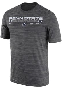 Nike Penn State Nittany Lions Grey Velocity Legend Football Short Sleeve T Shirt