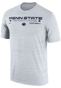 Nike Penn State Nittany Lions White Velocity Legend Football Short Sleeve T Shirt