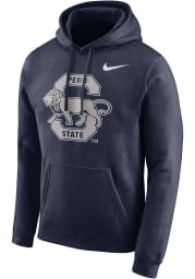 Nike Penn State Nittany Lions Mens Navy Blue Club Long Sleeve Hoodie