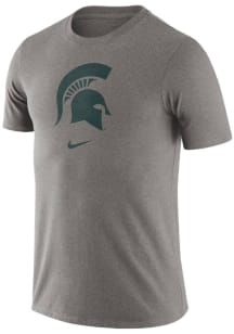 Nike Michigan State Spartans Grey Essential Short Sleeve T Shirt