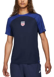 Nike USMNT Blue Strike K Short Sleeve T Shirt