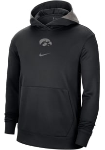 Nike Iowa Hawkeyes Mens Black Dri-FIT Spotlight Hood