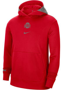 Nike Ohio State Buckeyes Mens Red Dri-FIT Spotlight Hood