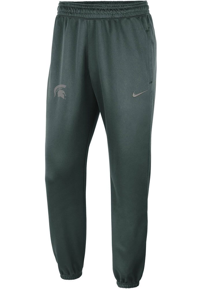 MSU Spartans Nike Green Dri-FIT Spotlight Sweatpants