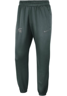Nike Michigan State Spartans Mens Green Dri-FIT Spotlight Sweatpants