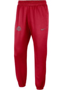 Nike Ohio State Buckeyes Mens Red Dri-FIT Spotlight Sweatpants