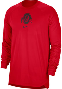 Nike Ohio State Buckeyes Red Dri-FIT Spotlight Long Sleeve T-Shirt