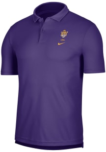 Nike LSU Tigers Mens Purple Collegiate DriFIT Alternate Short Sleeve Polo