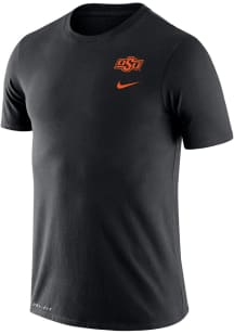 Nike Oklahoma State Cowboys Black DriFIT DNA Short Sleeve T Shirt