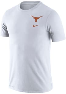 Nike Texas Longhorns White DriFIT DNA Short Sleeve T Shirt