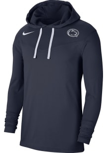 Nike Penn State Nittany Lions Mens Navy Blue DriFIT Long Sleeve Hoodie