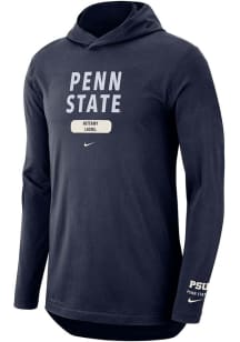 Nike Penn State Nittany Lions Mens Navy Blue DriFIT Collegiate II Long Sleeve Hoodie