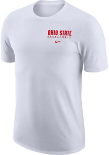Nike Ohio State Buckeyes White Max90 Moment Short Sleeve T Shirt