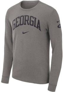 Nike Georgia Bulldogs Grey Sznl Long Sleeve T Shirt