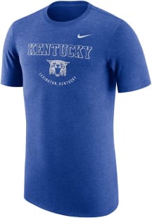 Nike Kentucky Wildcats Blue Dri-FIT Short Sleeve Fashion T Shirt