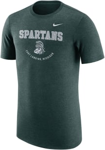 Nike Michigan State Spartans Green Dri-FIT Short Sleeve Fashion T Shirt