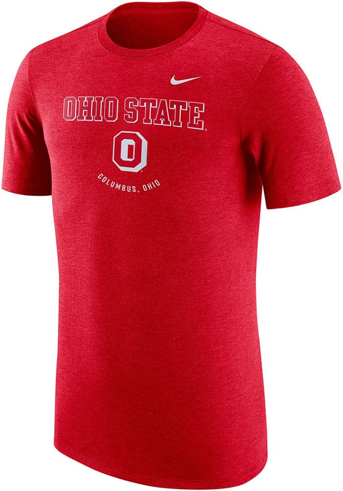 Nike Ohio State Buckeyes Dri-FIT Short Sleeve Fashion T Shirt