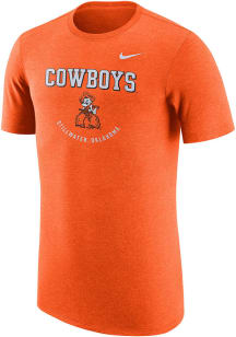 Nike Oklahoma State Cowboys Orange Dri-FIT Short Sleeve Fashion T Shirt