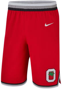 Nike Ohio State Buckeyes Mens Red Replica Retro Shorts