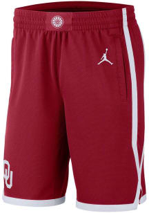Nike Oklahoma Sooners Mens Crimson Replica Road Shorts