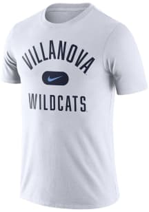 Nike Villanova Wildcats White Arch Short Sleeve T Shirt