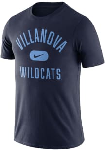 Nike Villanova Wildcats Navy Blue Arch Short Sleeve T Shirt