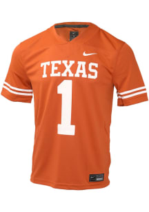 Nike Texas Longhorns Burnt Orange Game Home Football Jersey