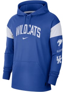 Nike Kentucky Wildcats Mens Blue Jersey Hood