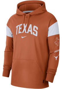 Nike Texas Longhorns Mens Burnt Orange Jersey Hood