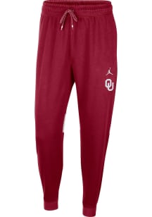 Nike Oklahoma Sooners Mens Crimson Practice Fleece Sweatpants