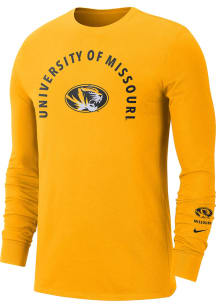 Nike Missouri Tigers Gold Sznl Long Sleeve T Shirt