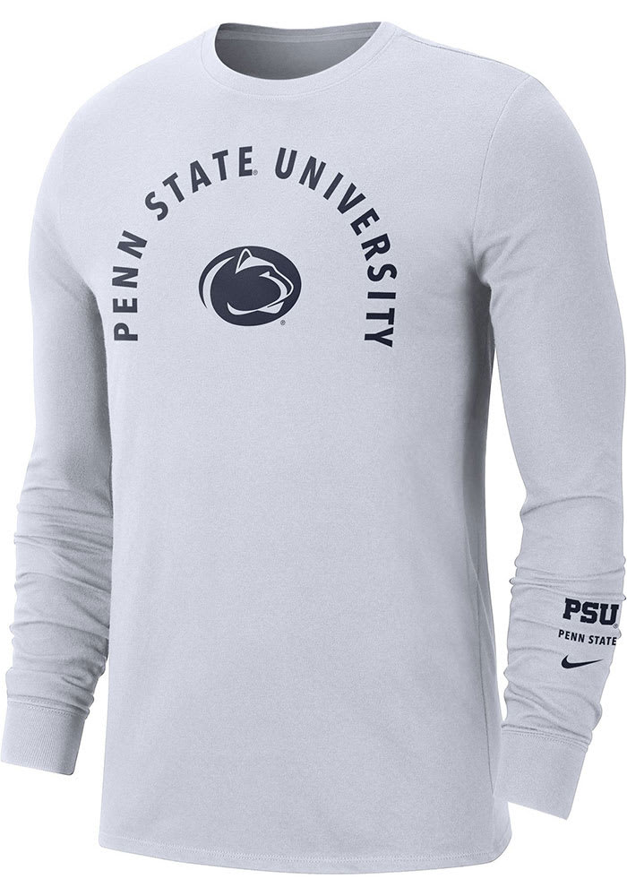 Nike Penn State Nittany Lions White Sznl Long Sleeve T Shirt