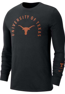 Nike Texas Longhorns Black Sznl Long Sleeve T Shirt
