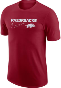 Nike Arkansas Razorbacks Crimson Max90 SWH Short Sleeve T Shirt