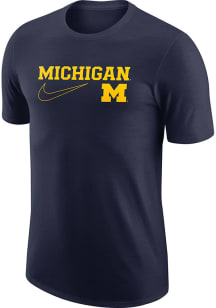 Nike Michigan Wolverines Navy Blue Max90 SWH Short Sleeve T Shirt