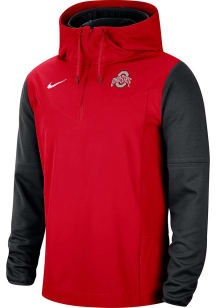 Nike Ohio State Buckeyes Mens Red Player Light Weight Jacket