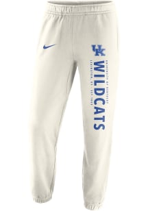 Nike Kentucky Wildcats Mens Oatmeal Saturday Sweatpants