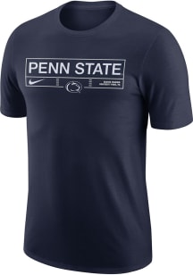 Penn State Nittany Lions Navy Blue Nike Stadium Short Sleeve T Shirt