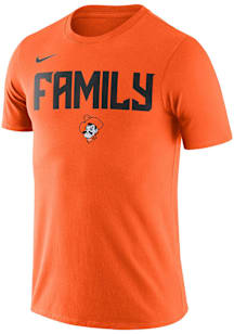 Nike Oklahoma State Cowboys Orange Verb Short Sleeve T Shirt