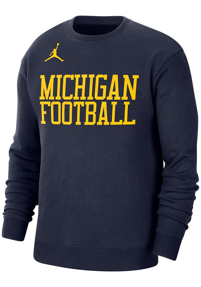 michigan jordan sweatshirt
