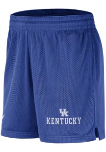 Nike Kentucky Wildcats Mens Blue DriFIT Mesh Shorts