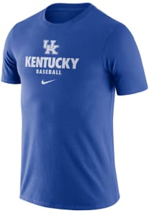 Nike Kentucky Wildcats Blue Legend Baseball Short Sleeve T Shirt